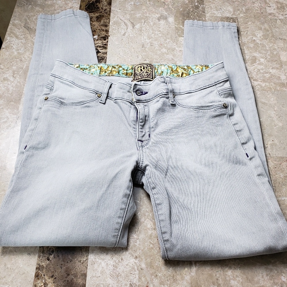 Rich and Skinny low rise denim jeggings sz 29